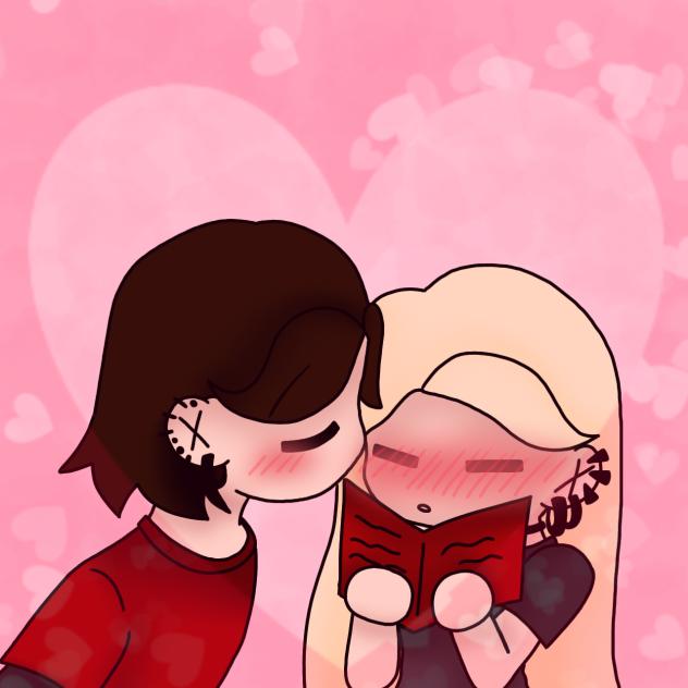 Random doodle of Alex and Asher