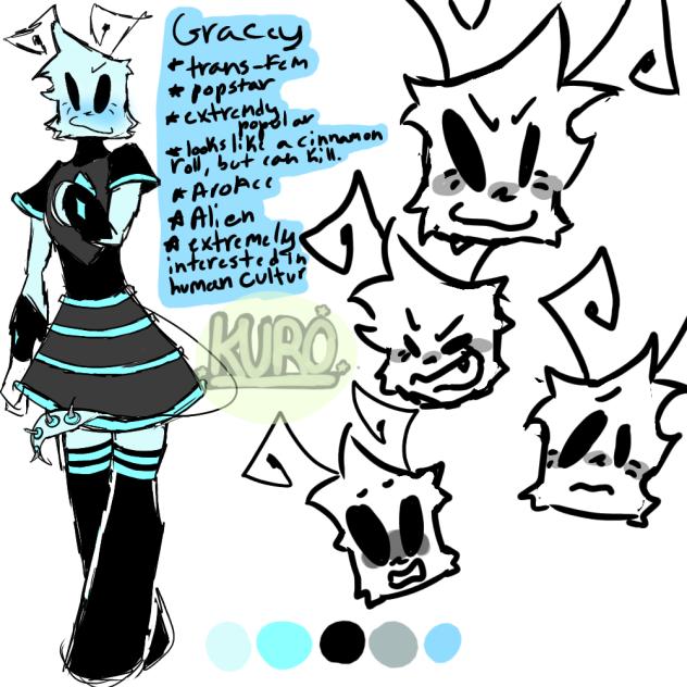 Ref sheet - Gracey