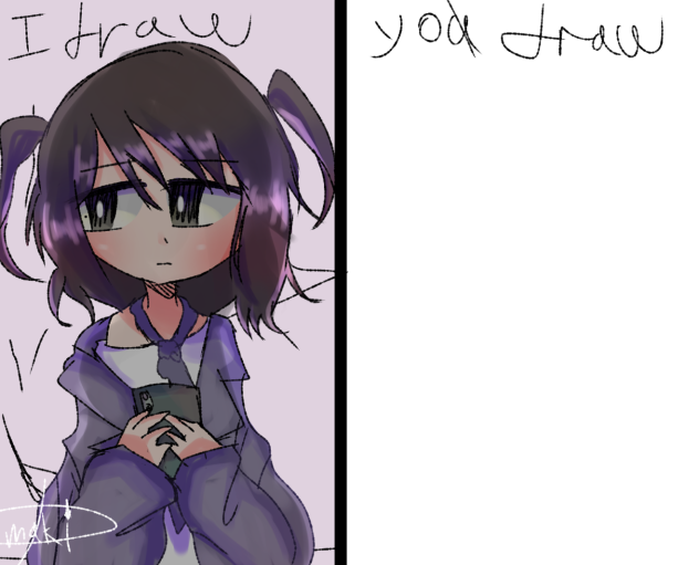 i draw you draw (omocha no henitai)