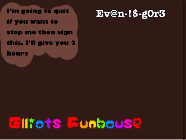 To Evan!