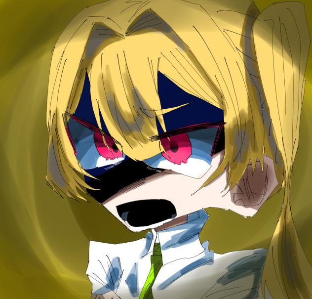 怒ってる　…   ？