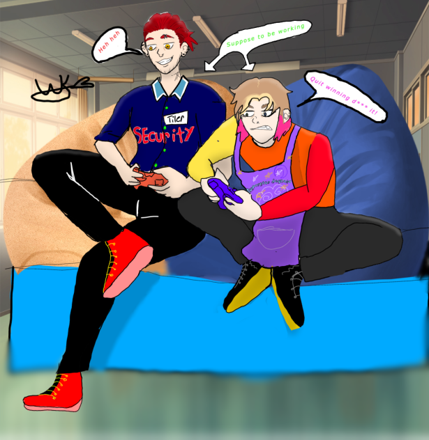 (#slacking off),#fnaf