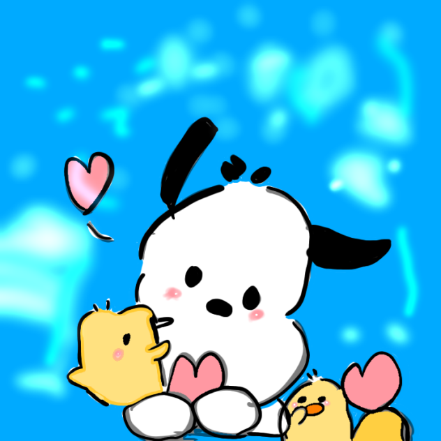 サンリオキャラクターのぽちゃっこを描いてみた!