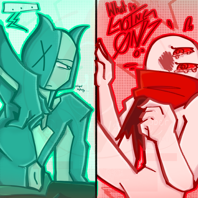 Enemies..❓- Chroma ocs!