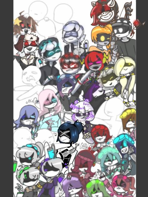 Big Murder Drones collaboration!!1!! - ibisPaint