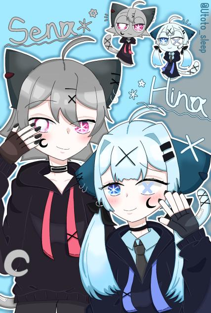 Hina様からのリクエストアート!!【Sena & Hina】