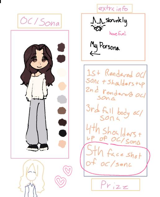PRIZE SHEET!!!