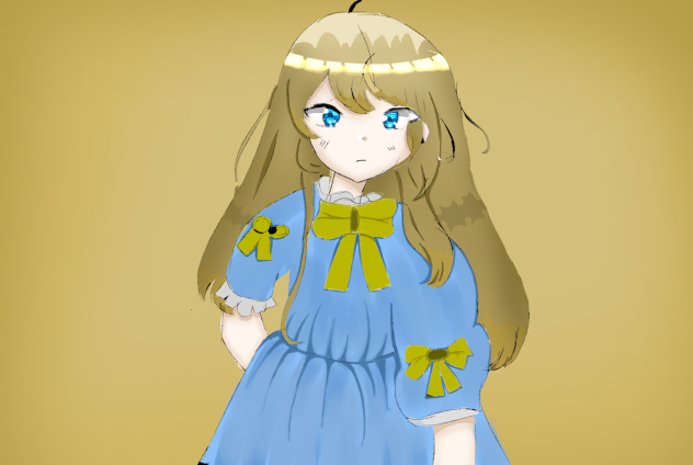 Coloring kanao_tsuyuri lineart