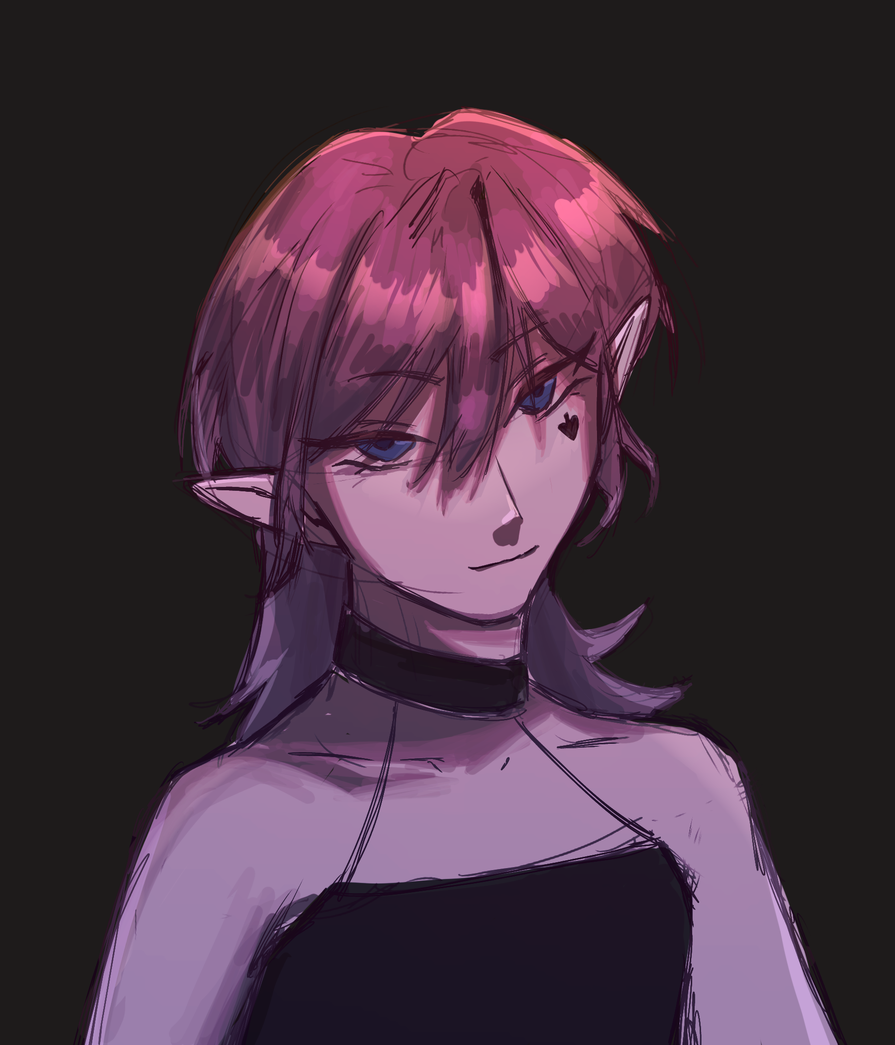 If I went emo lol - ibisPaint
