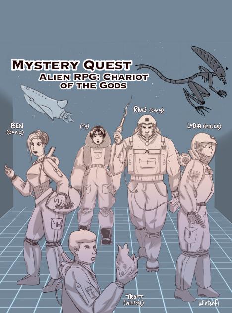 Alien RPG Chariot of the Gods 🛸