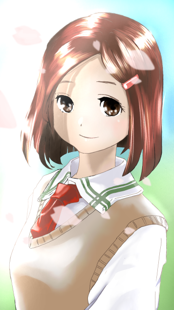 少女（学生）