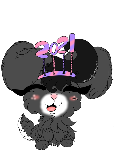 Happy New Year 2021 Bunny