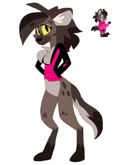 Haylie as a Vivziepop character