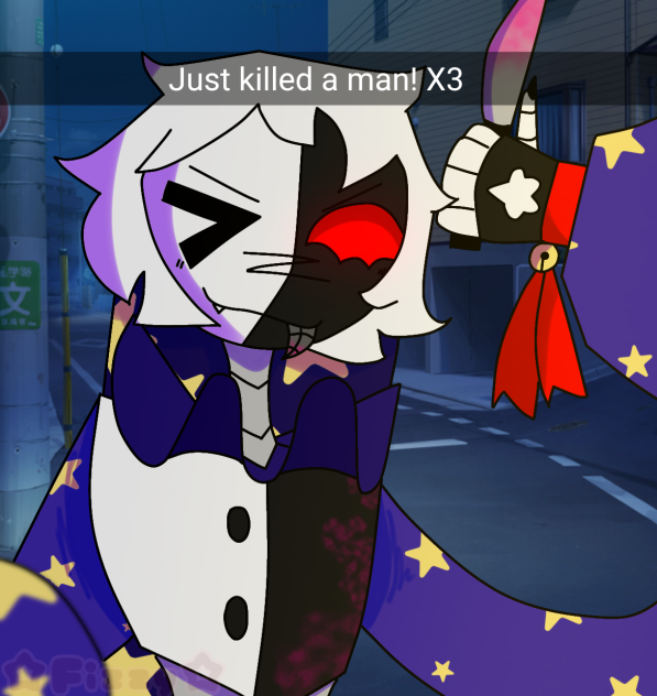 Just killed a man! X3