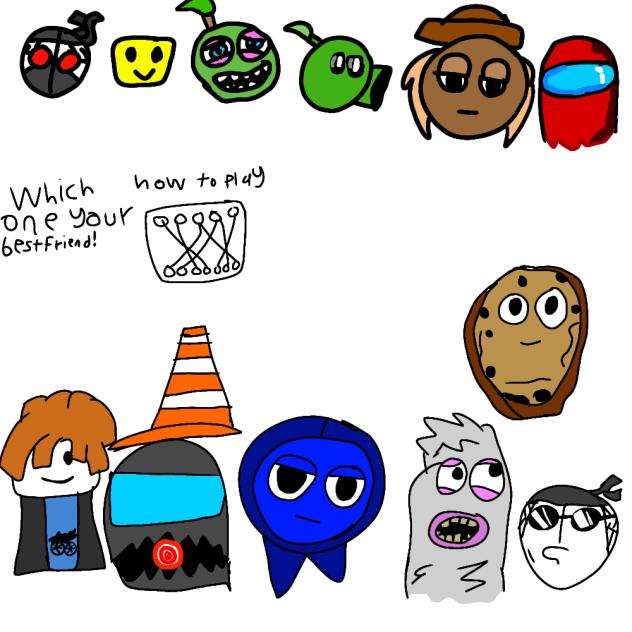 which one your best friend game!