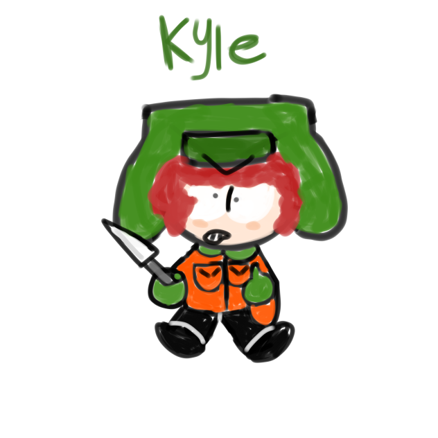 The child has knife 🔪