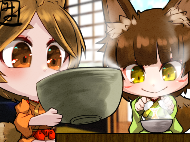 つるつるお稲荷サマ別アングル