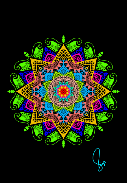Mandala Art 🎨 1