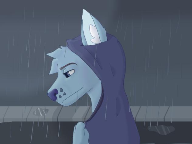 sad furry