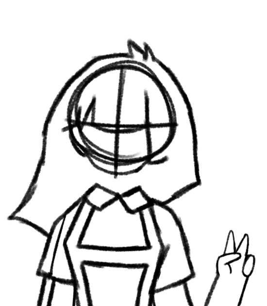 dibujo de ena en proceso