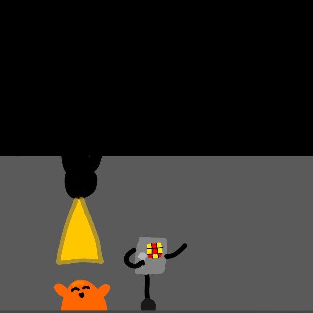 Tickle monster meets mettaton