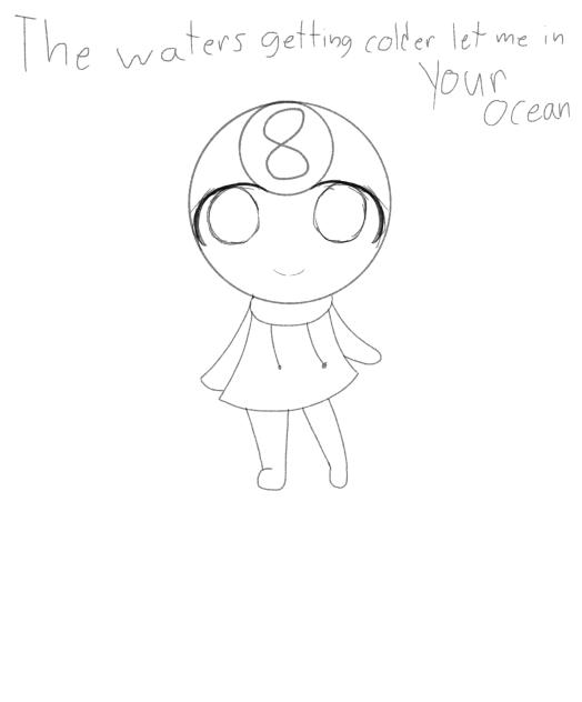 Da water is cold lemme inyour ocean SWIM