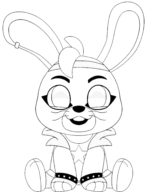 Glamrock Bonnie plush