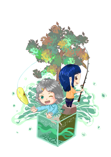 鈴木ちゃんと凛ちゃん