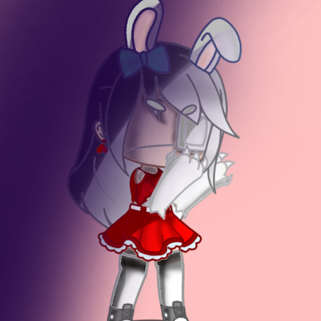 Red outfit choice is chosen