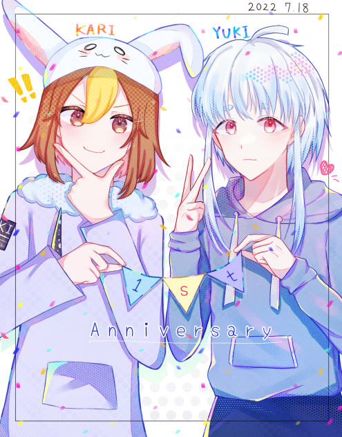 １周年(≖͈́ㅂ≖͈̀ )