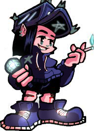 Redesigning C-girl from fnf baddies