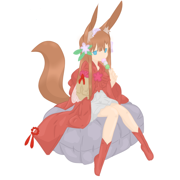 Fox or rabbit girl idk