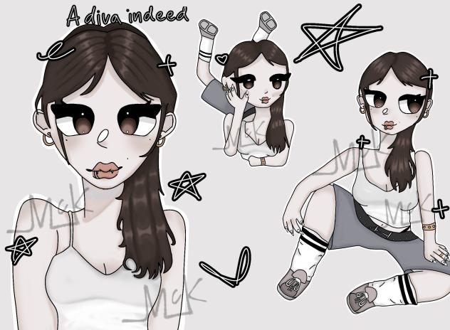 ADDIE DTIYS 🖤🩶🤍