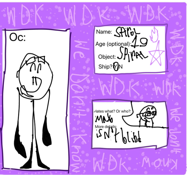 Character Sheet! like 4th one i made.