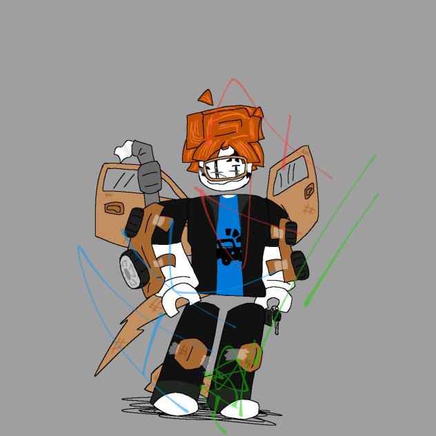 Bacon dude thinks hes a car (costume)
