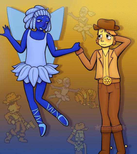 💙🌹BLUE X YELLOW🏵💛