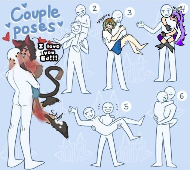 Couple poses collab!!!! YES!!!