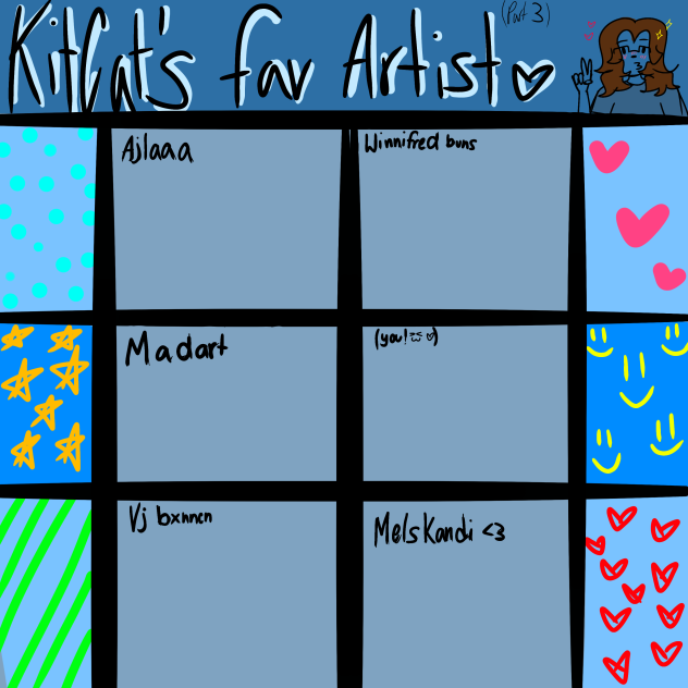 My Fav Artist Collab (part 3)