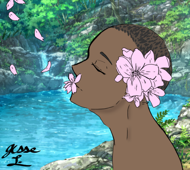 Flowers in the River