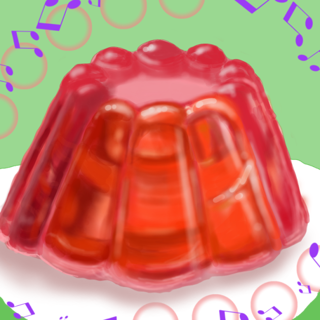 いちごゼリー作った！