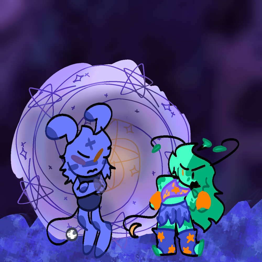 Silly little aliens ^^ - ibisPaint