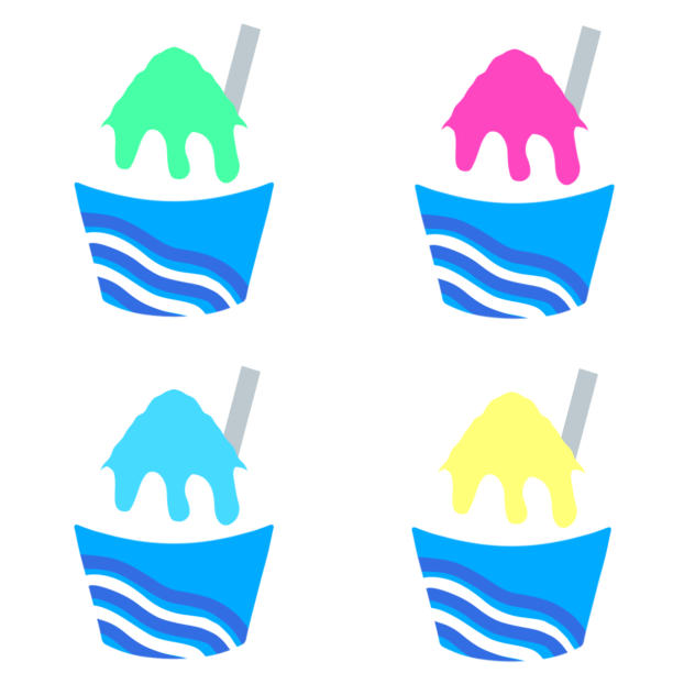 Kakigori stickers