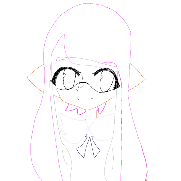 イカ塗り絵！