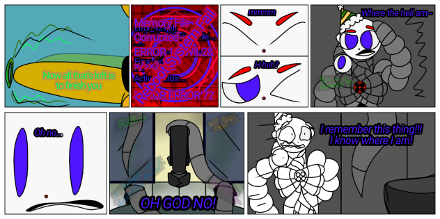 N-o Closure. p8 FNaF fanmade comic