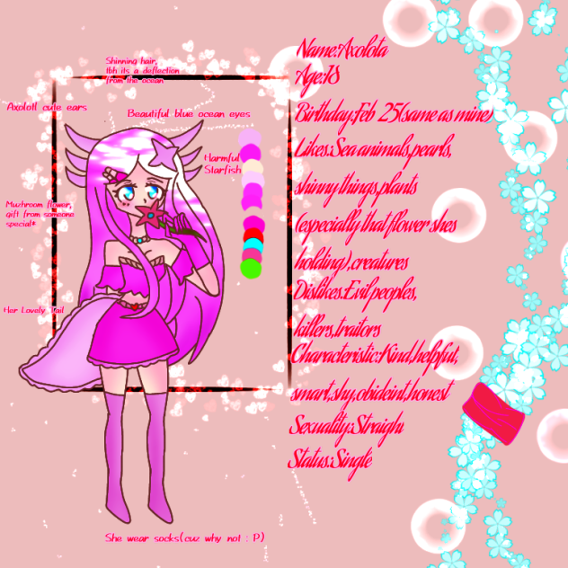 Axolota my Oc