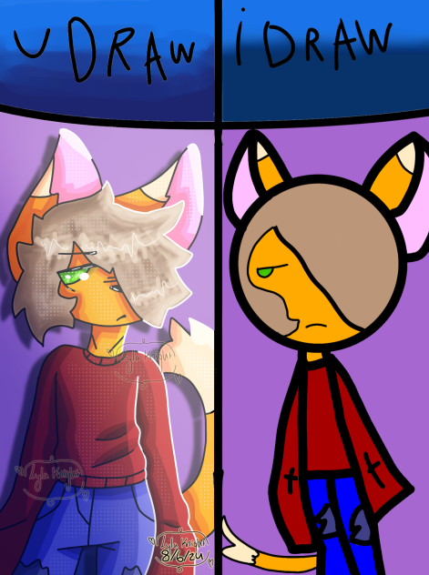 I draw u draw