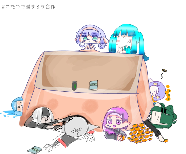 みかんに呪われたもちちょこ