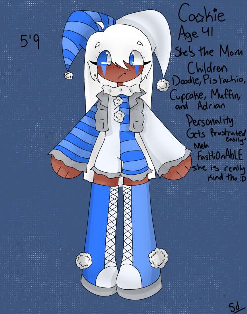 COOKIE CHARACTER SHEET