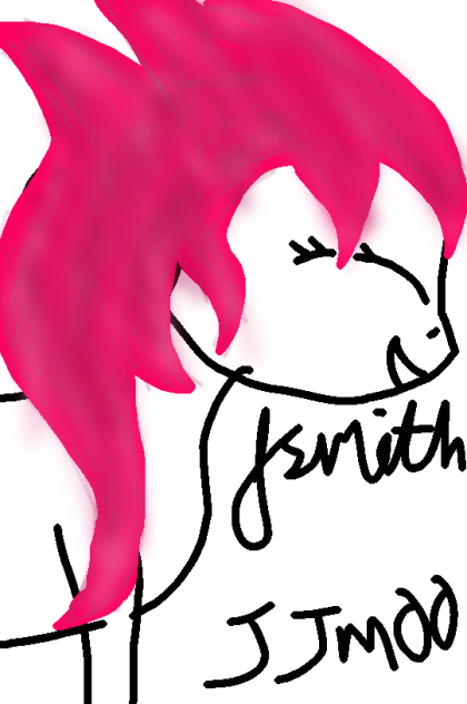 drawing a pony #3 - ibisPaint