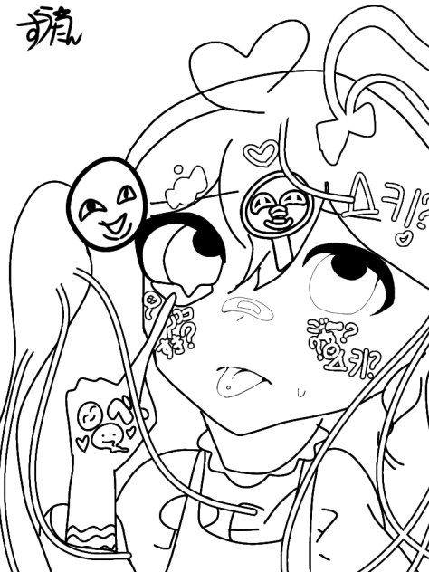 すき？ 線画